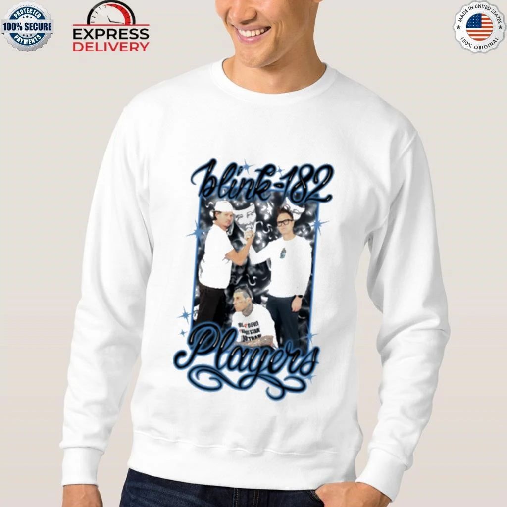 Blink182 Players Photo Airbrush Shirt