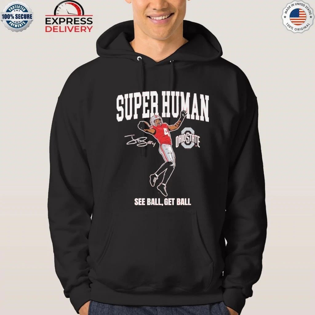 Ohio State Football Jeremiah Smith Superhuman Shirt