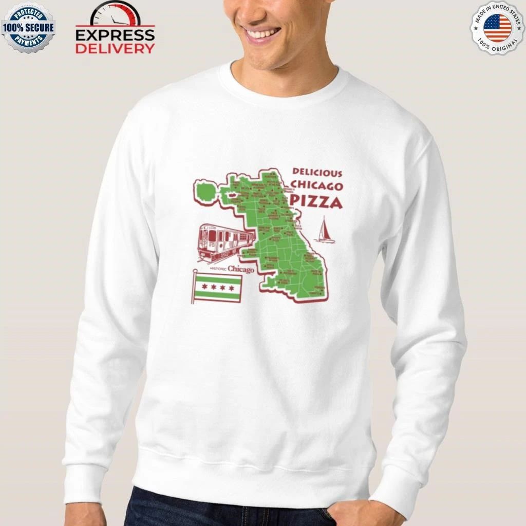 Joey Swoll Delicious Chicago Pizza Shirt