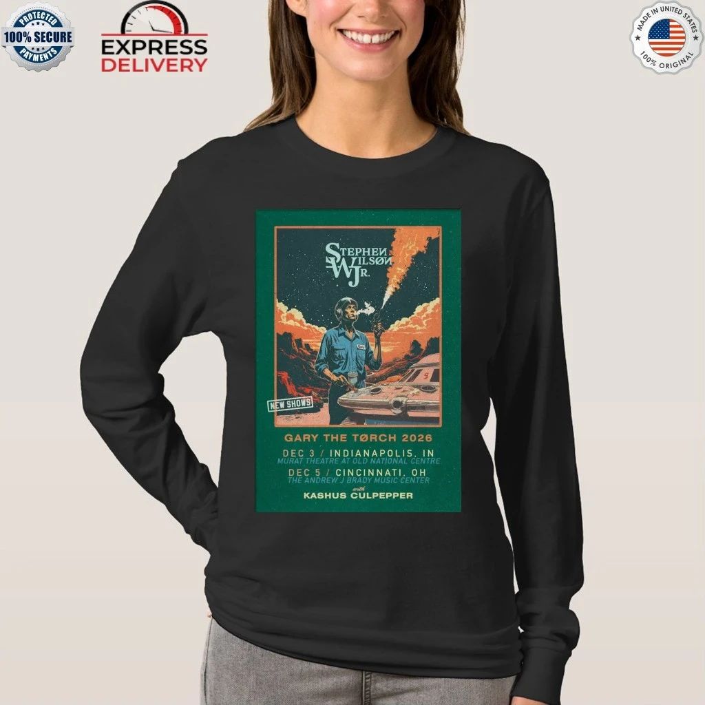 Stephen Wilson JR. Dec 3 & 5 2026 Indianapolis IN And Cincinnati OH Shirt