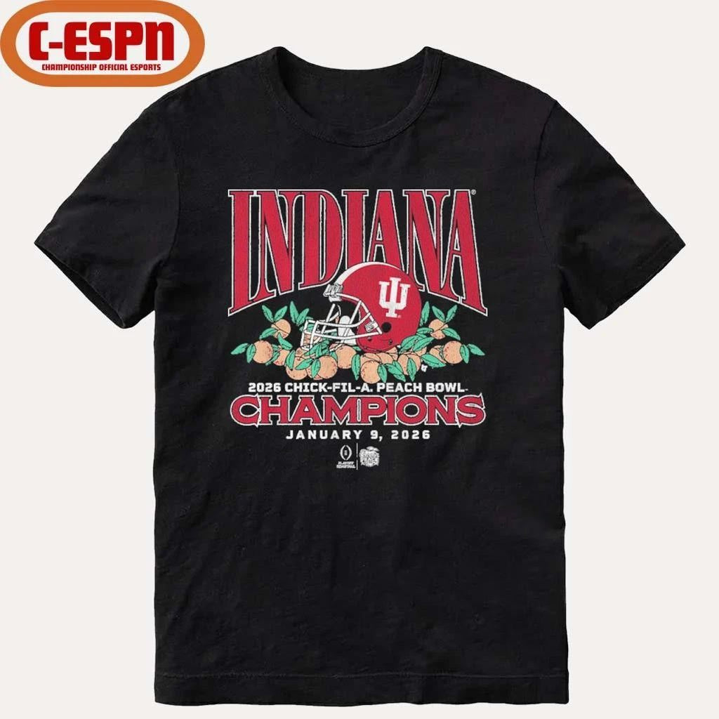 Indiana Football CFP Peach Bowl Champions Shirt