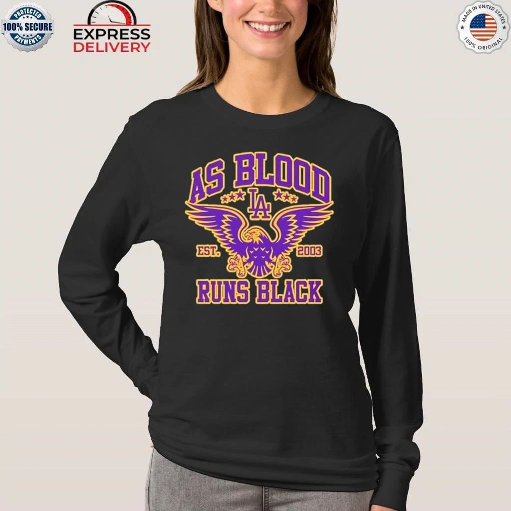 As Blood Runs Black Eagle Crest Shirt
