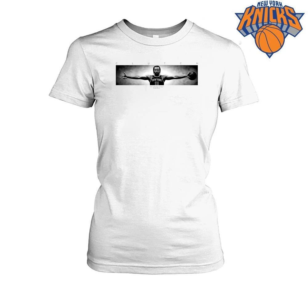 New York Knicks Jalen Brunson Clutch Got Nuff Shots To Share Mobb Deep Black White NBA Finals 2026 Shirt