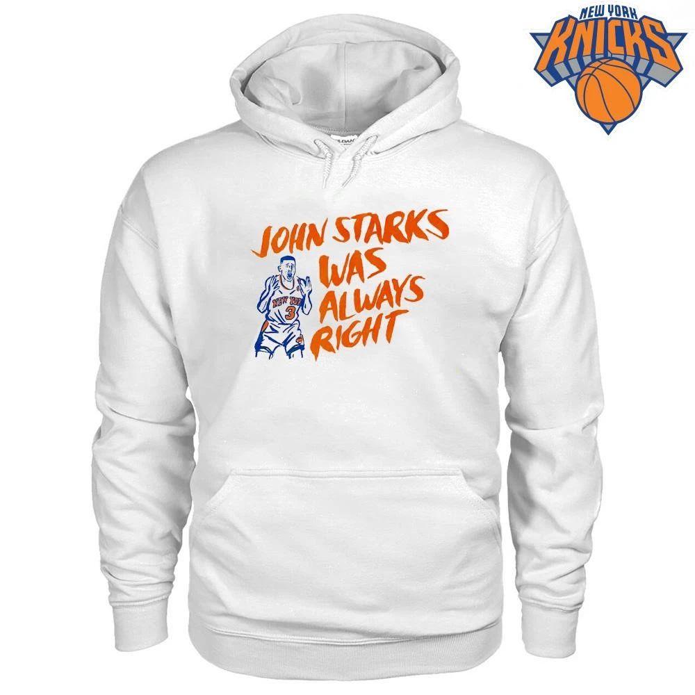 John Starks Was Always Right New York Basketball Fan NBA Finals 2026 Shirt