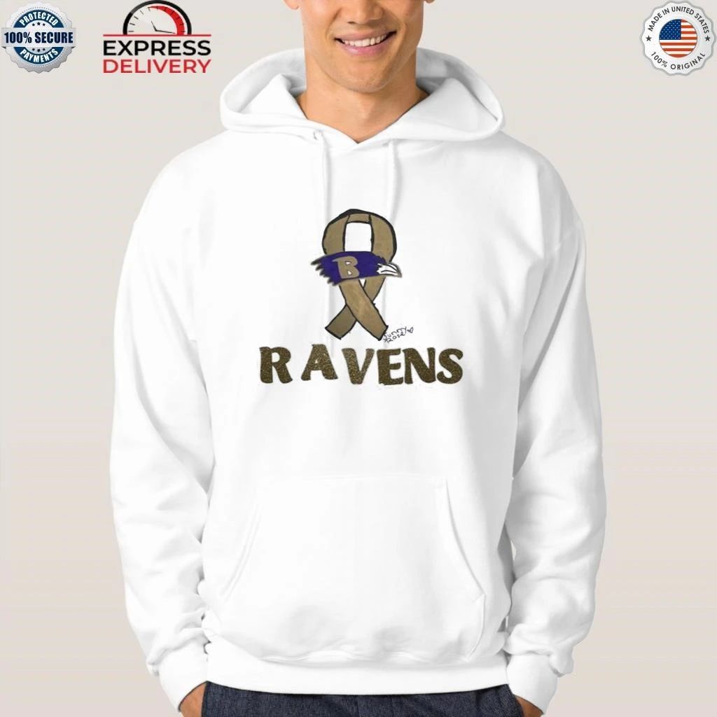 Baltimore Ravens Sunny Rose Ribbon Strong 2025 Shirt