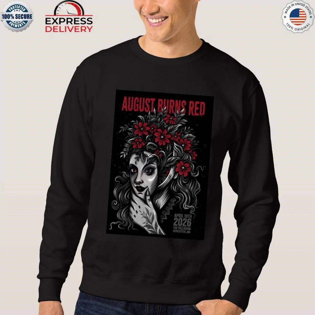 August Burns Red Palladium in Worcester MA Apr 10 2026 Shirt