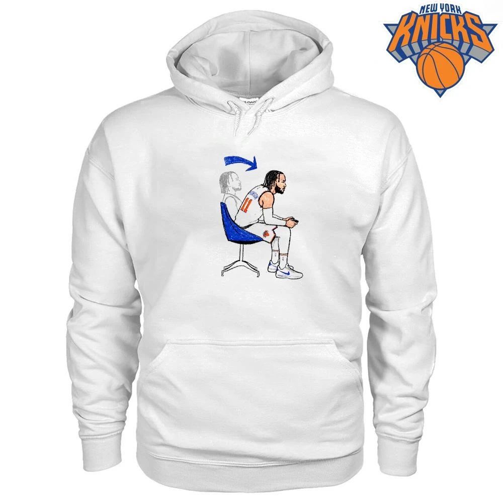 New York Knicks Champions NBA 2026 Jalen Brunson Leaning Forward Gamer Meme Shirt