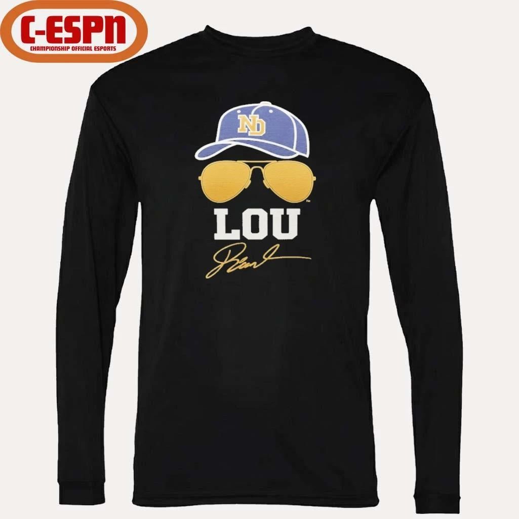 Notre Dame Lou Holtz Coach Signature Shirt