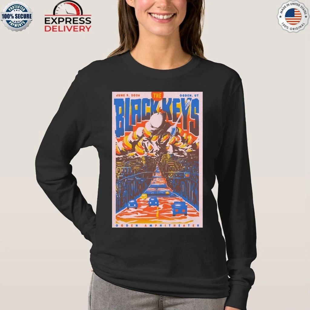 The Black Keys In Ogden UT On June 9 2026 Shirt