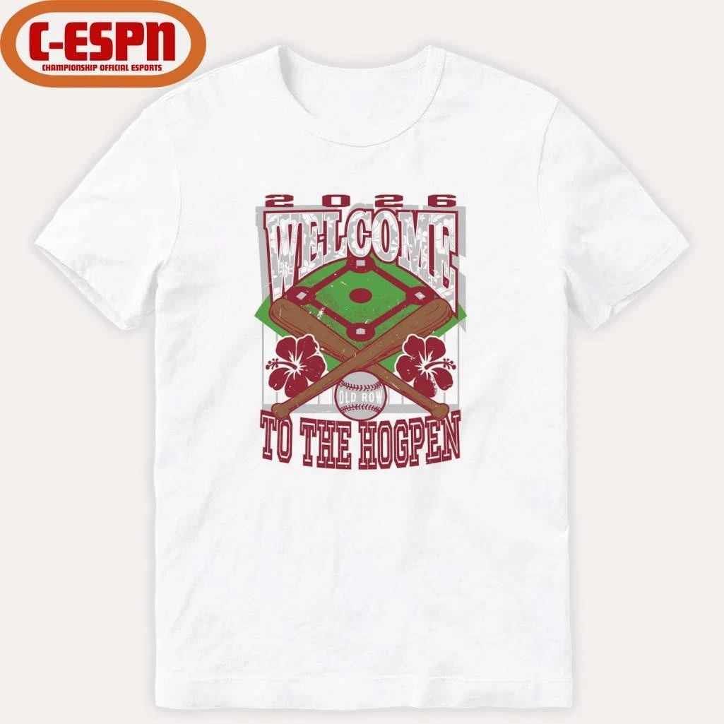 Arkansas Razorbacks Welcome To The Hogpen Baseball Shirt