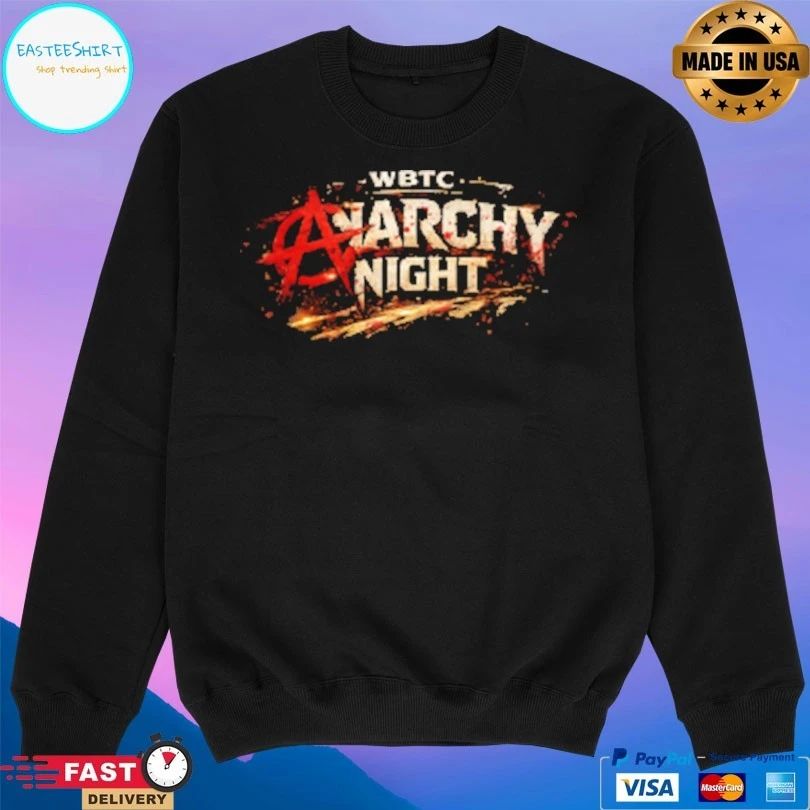 Rebeliouslly Tatted WBTC Anarchy Night T-shirts