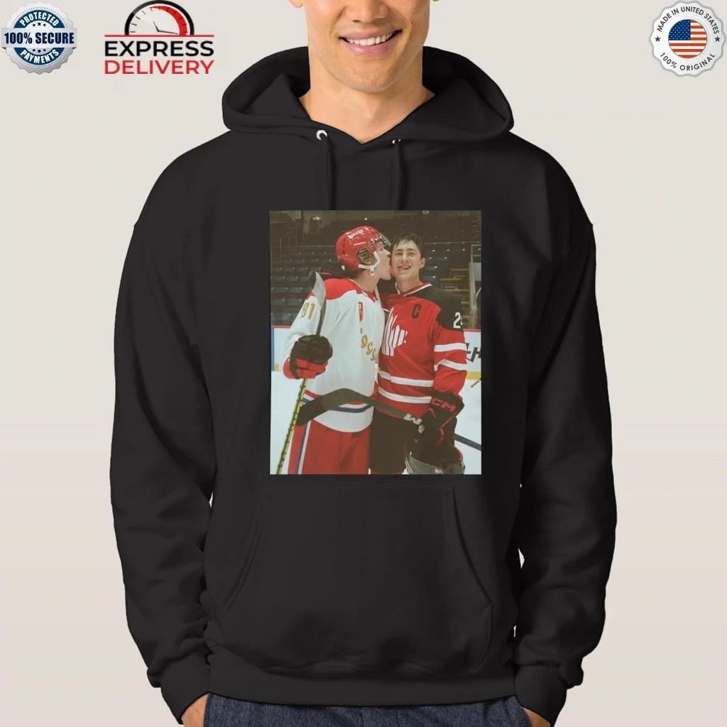 Ilya Rozanov Licks Shane Hollander Shirt