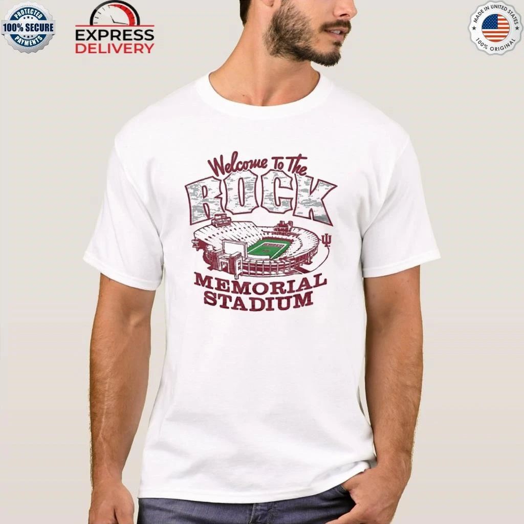 Indiana University Memorial Stadium Welcome To The Rock Shirt