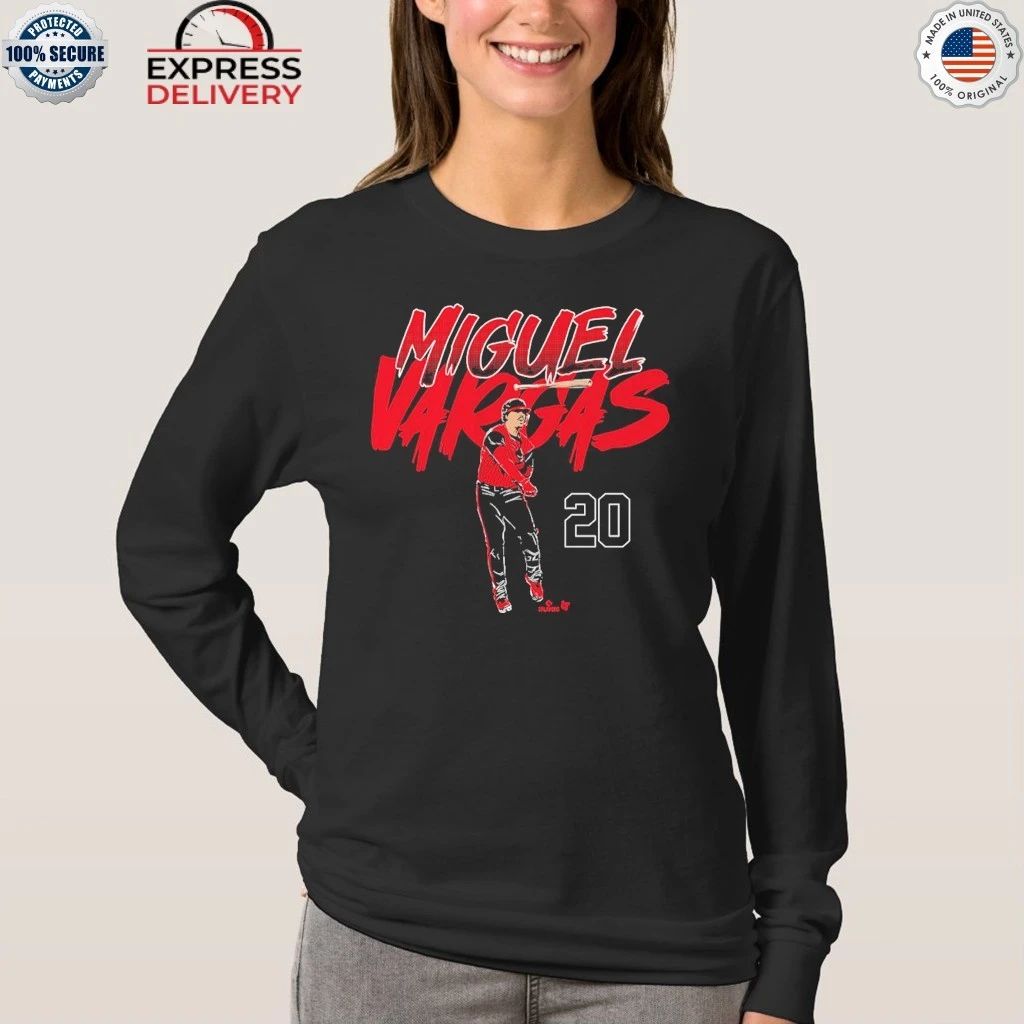 Miguel Vargas Slugger Swing Number Shirt