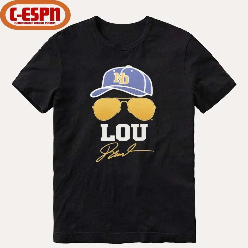 Notre Dame Lou Holtz Coach Signature Shirt