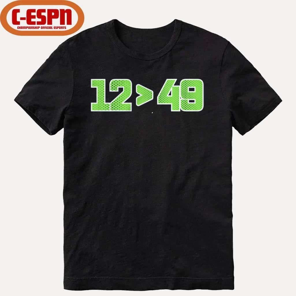 Seattle 12 Greater Than 49 T-Shirt