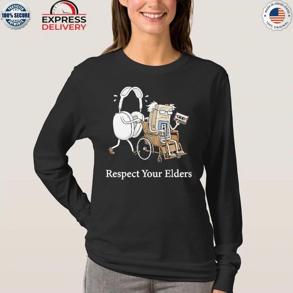 Gaming & Tech Focus Respect Your Elders Shirt