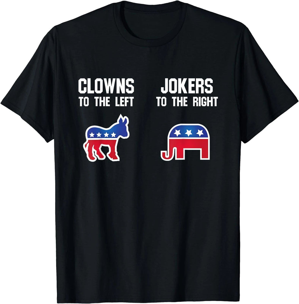 Libertarian Clowns To The Left Jokers To The Right Unisex T-Shirt