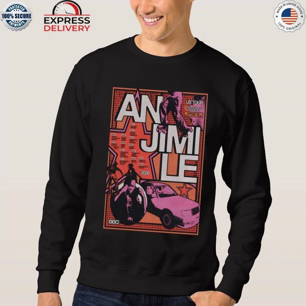 Anjimile 2026 US Tour Shirt