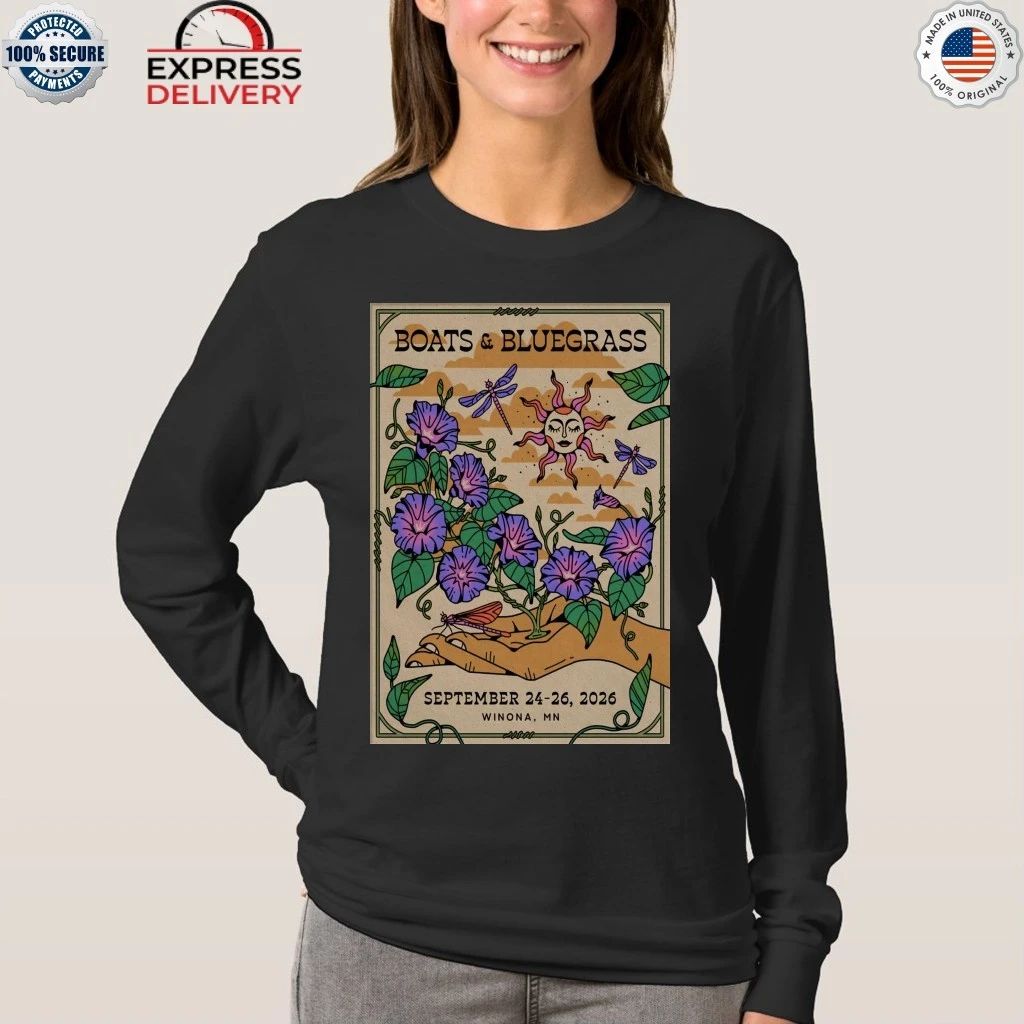 Boats And Bluegrass Festival Sept 24-26 2026 In Winona MN Shirt