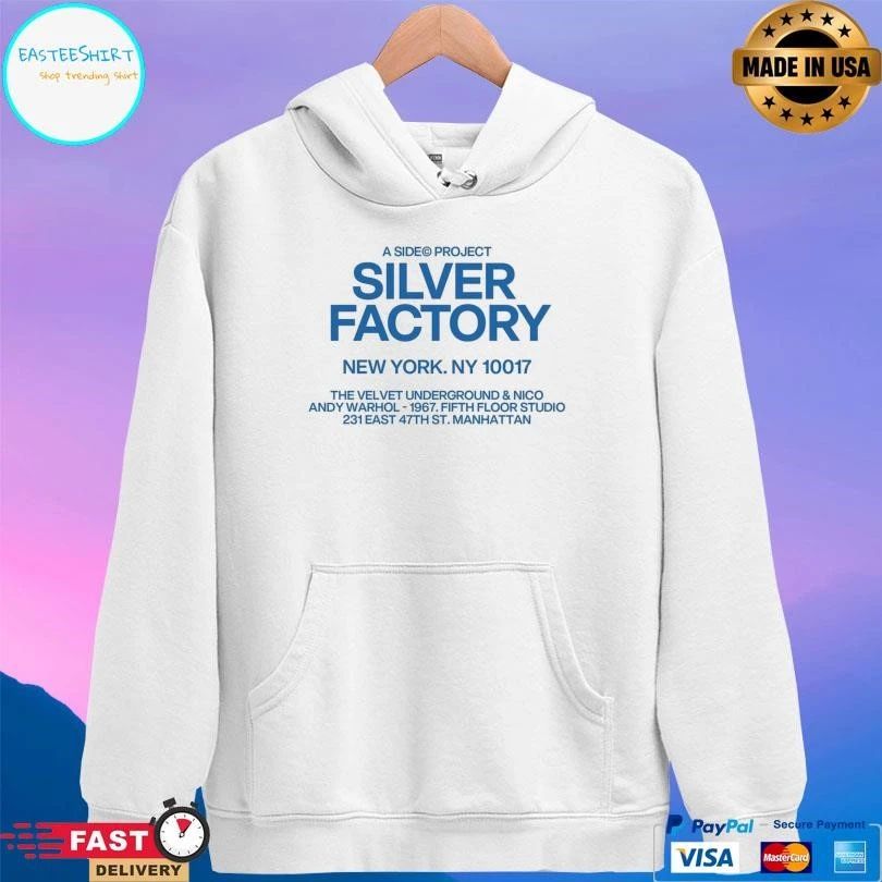 A Side© Project Silver Factory New York Ny 10017 T-shirts
