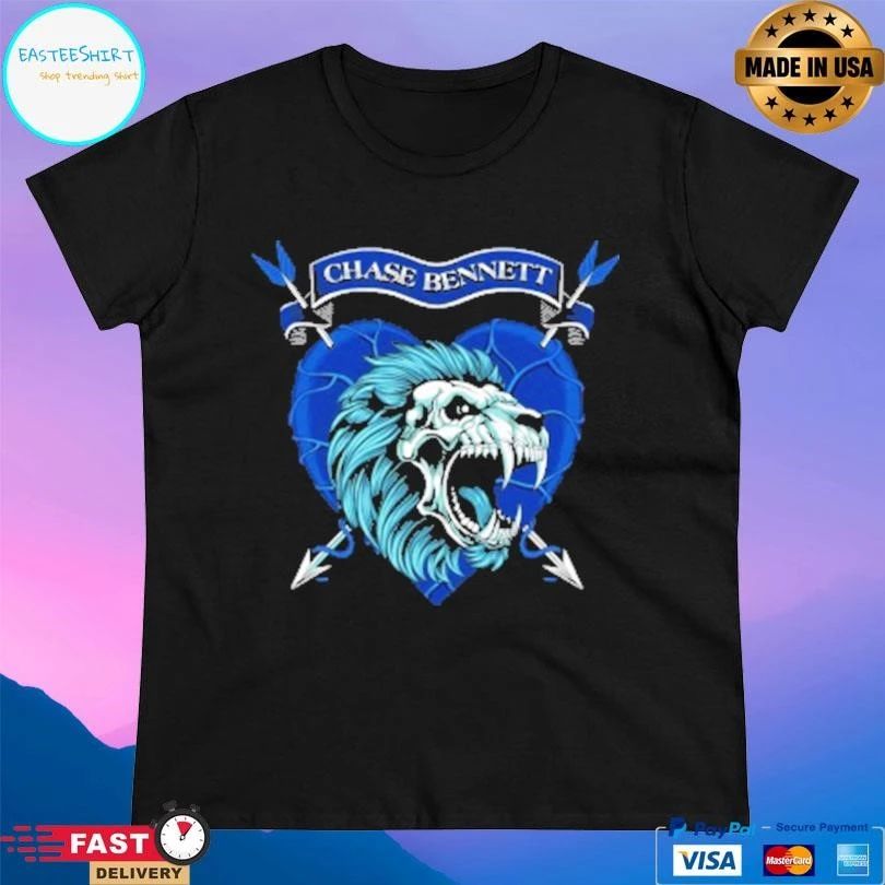 Chase Bennett Tribal Warfare Heart T-shirts