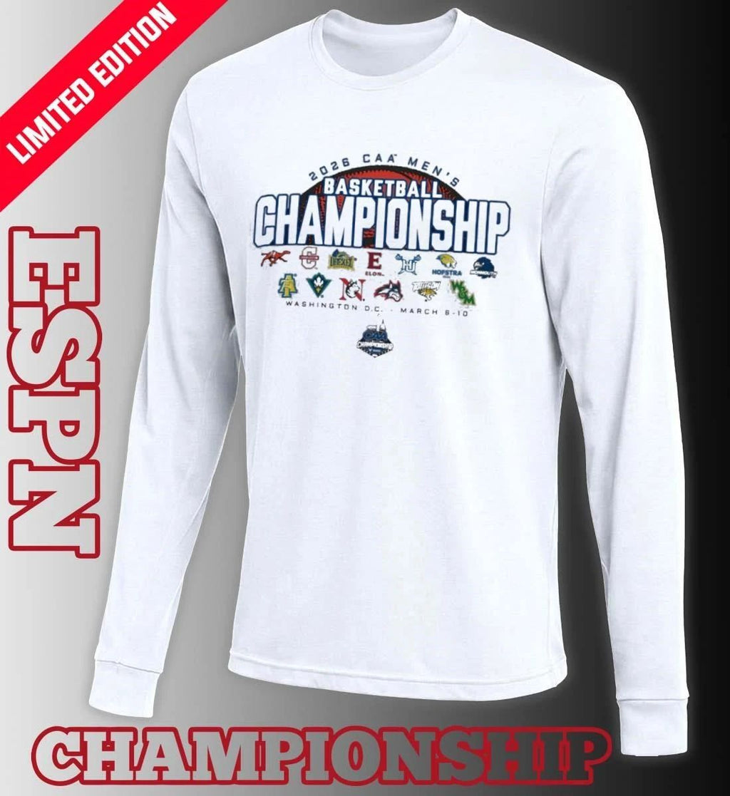 MArch 6-10 2026 CAA Men’s Basketball Championship T-Shirt