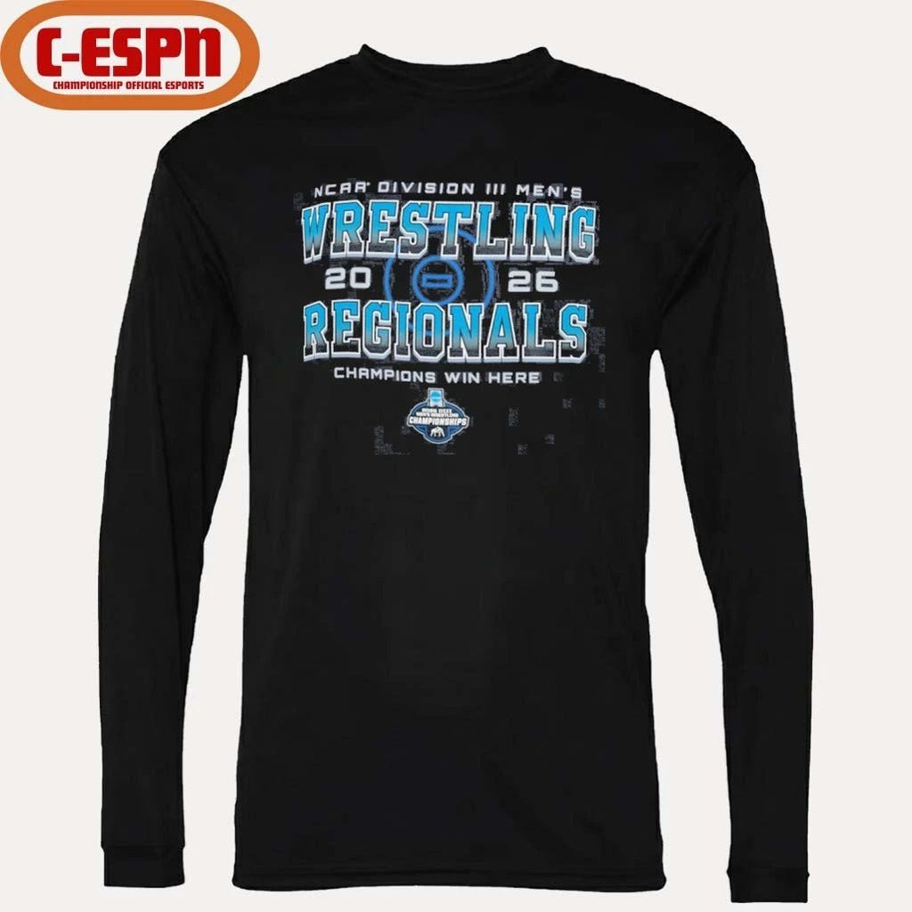 NCAA DIII Men’s Wrestling Regionals 2026 T-Shirt