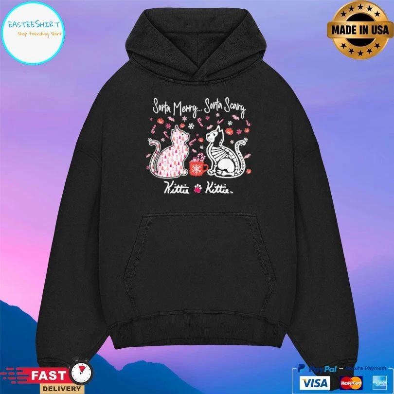 Sorta Merry Sorta Scary Kitties T-shirt