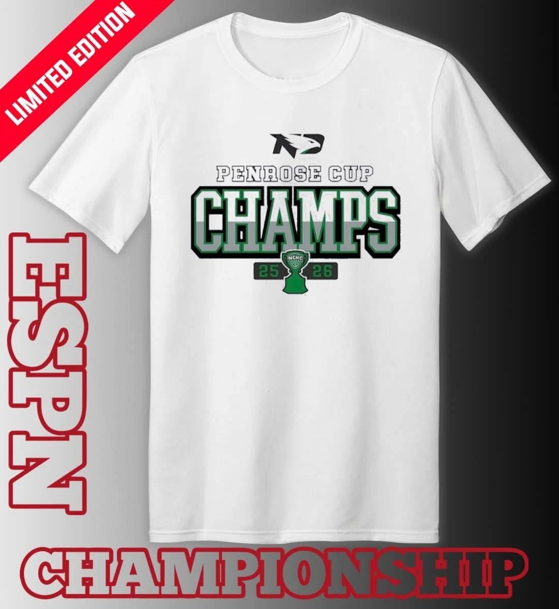 North Dakota Hockey 2026 Penrose Cup Champions Shirt