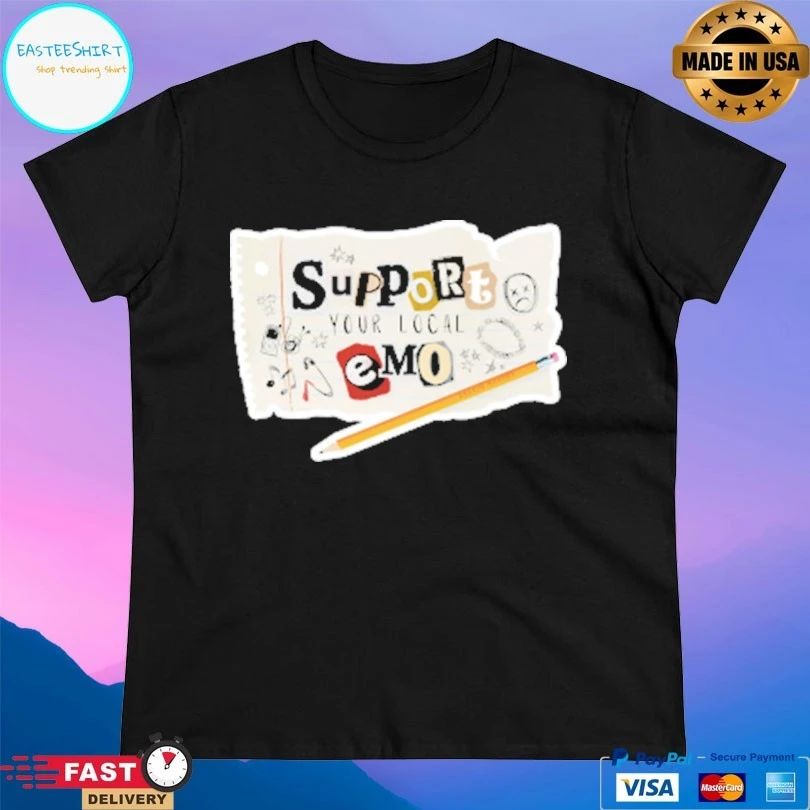 Anakin Murphy Support Your Local Emo T-shirts