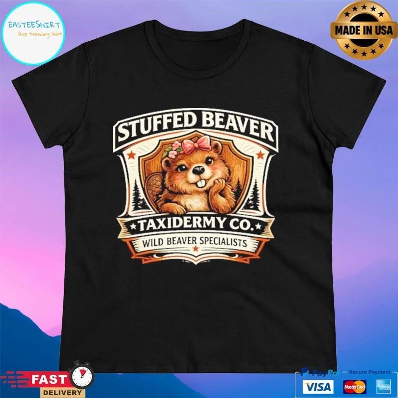 Stuffed Beaver Taxidermy Co Wild Beaver Specialists T-shirts