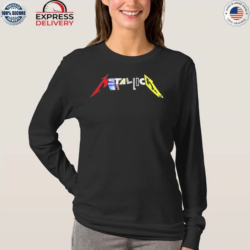 Metallica Mixed Era Logo 2025 Shirt