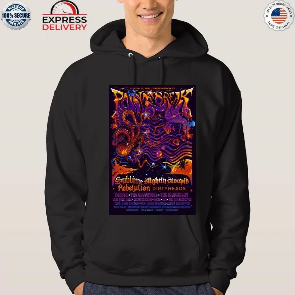 Point Break Music Festival Jun 20-21 2026 Virginia Beach, VA Shirt