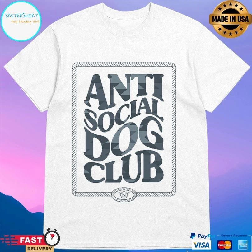 Luciano Western Wear Anti Social Dog T-shirts