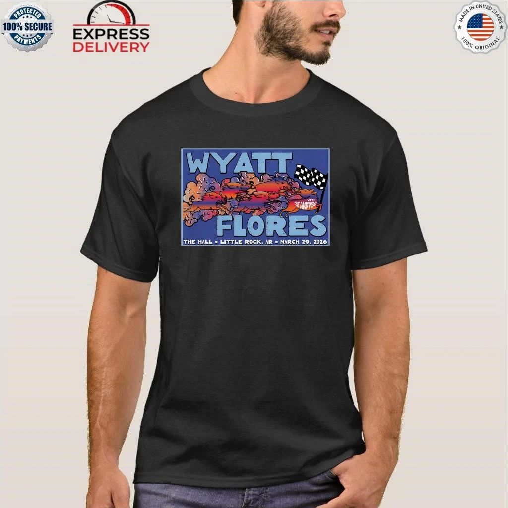 Wyatt Flores March 29 2026 In Little Rock AR Shirt