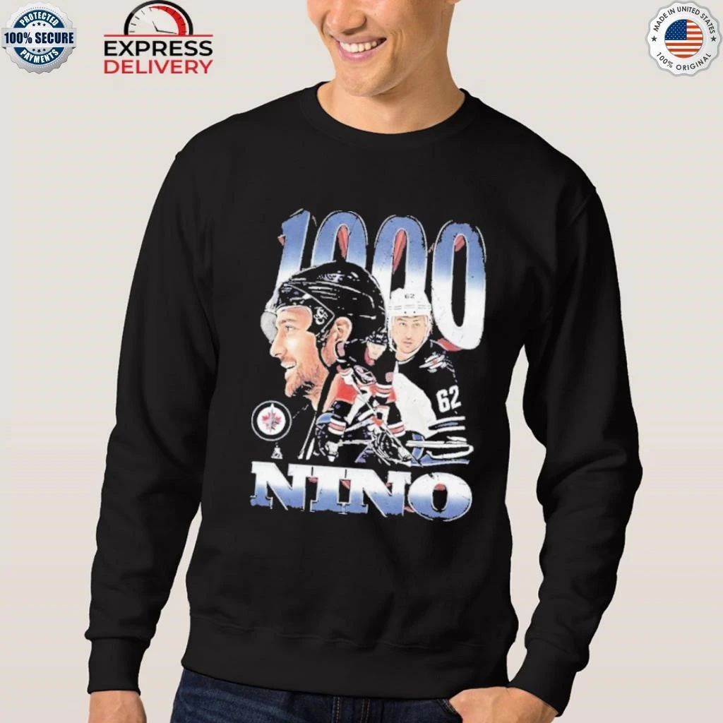 Nino Niederreiter 1000 Games Shirt