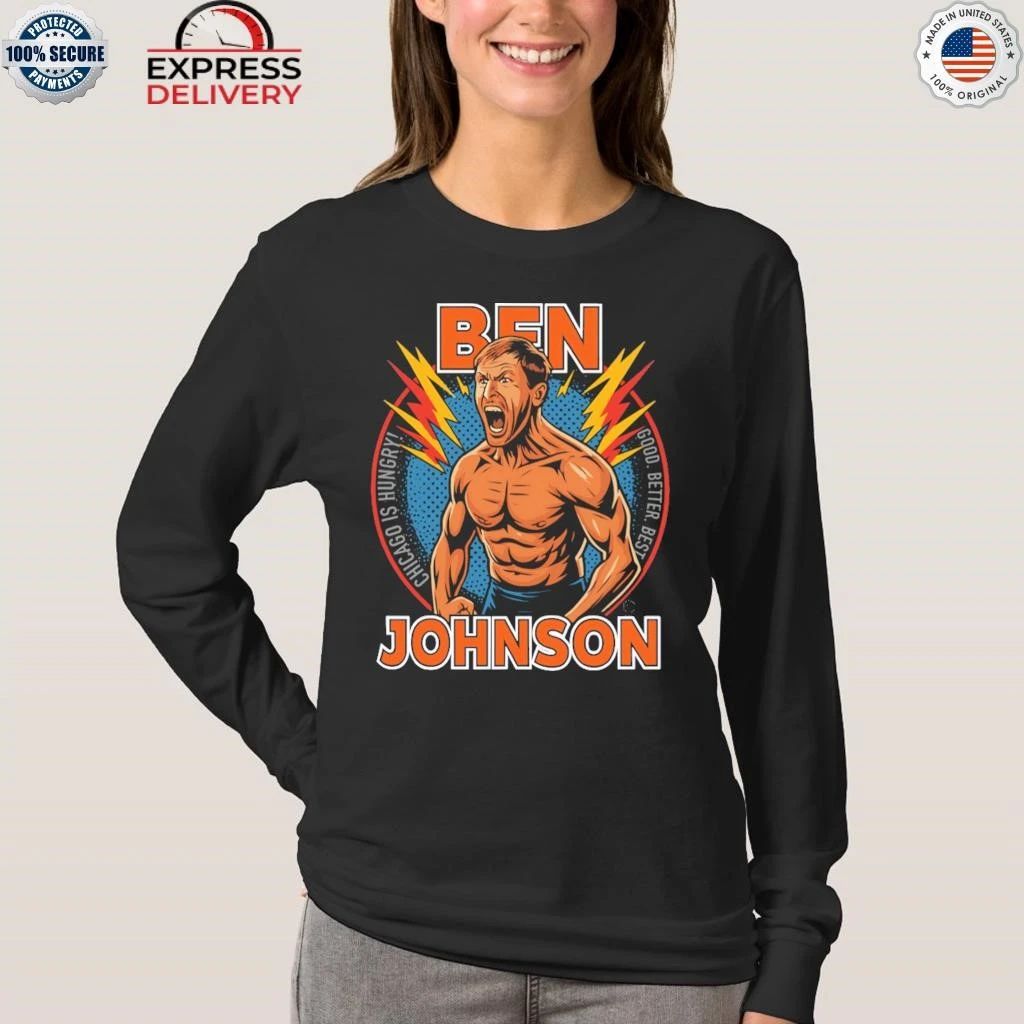 Ben Johnson Shirtless Shirt