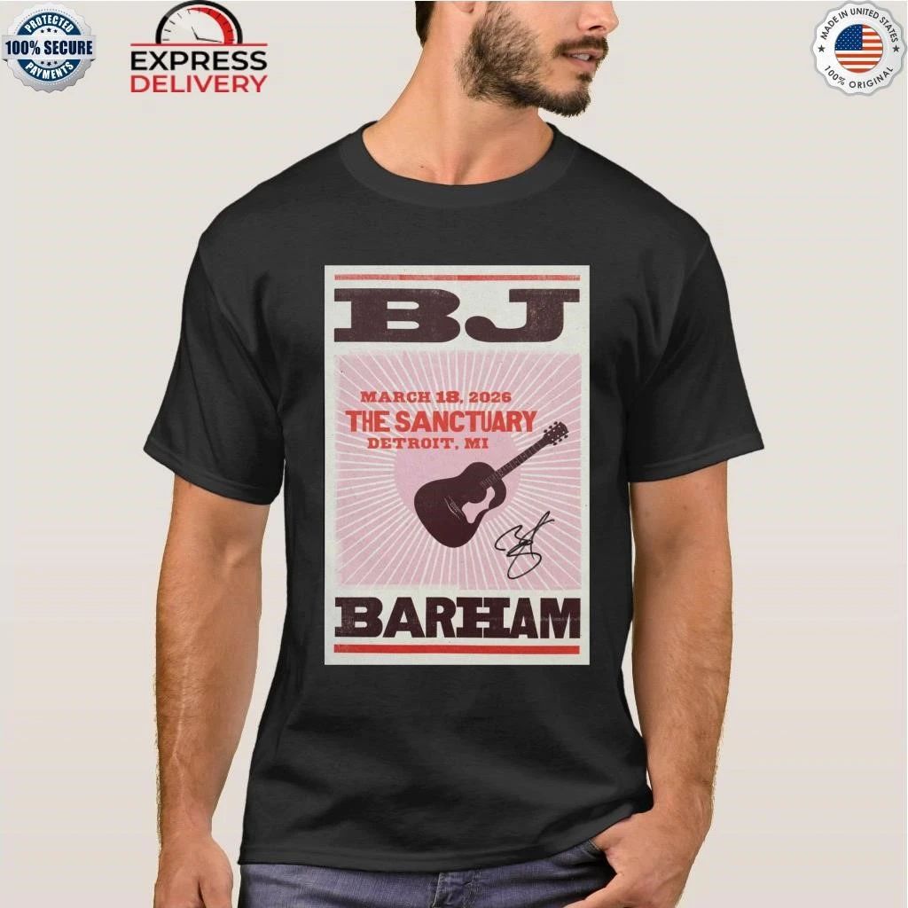 BJ Barham Hamtramck The Sanctuary, 18 Mar 2026 Shirt