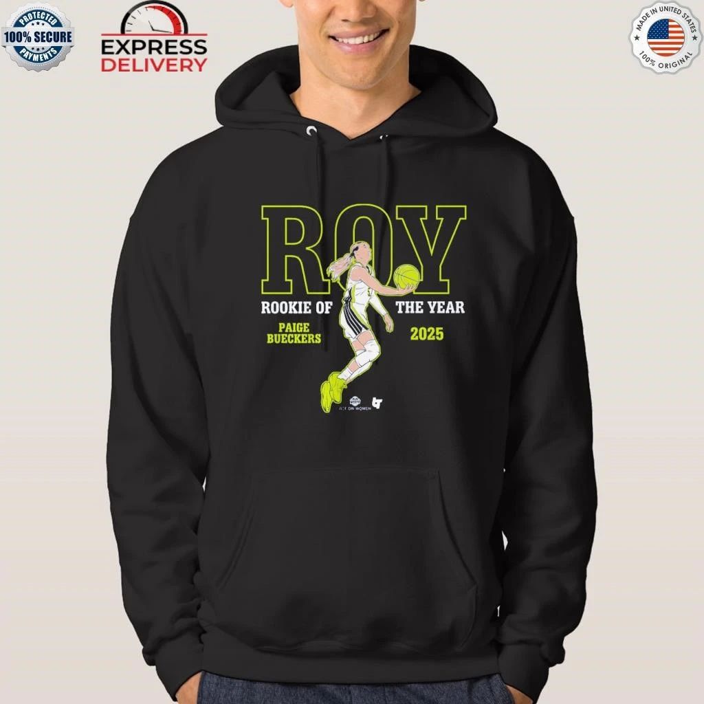 Paige Bueckers Roy Rookie of the Year Paige Bueckers 2025 Shirt