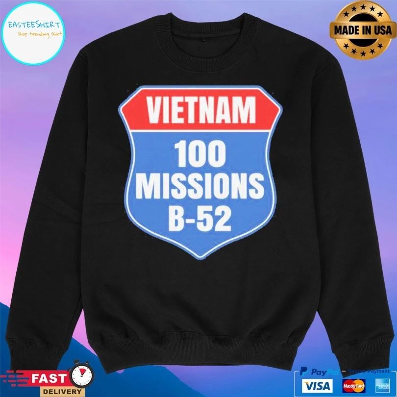 Vietnam 100 Missions B-52 T-shirt