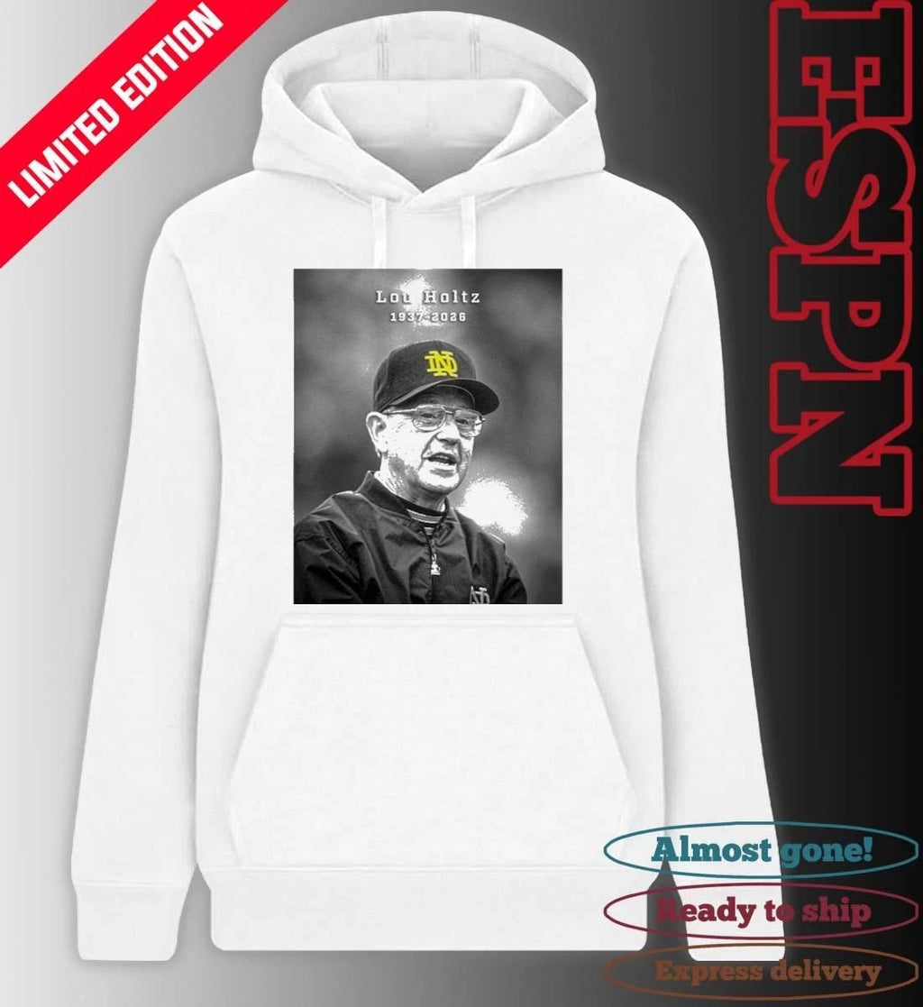 Legendary Notre Dame Coach Lou Holtz 1937-2026 Shirt