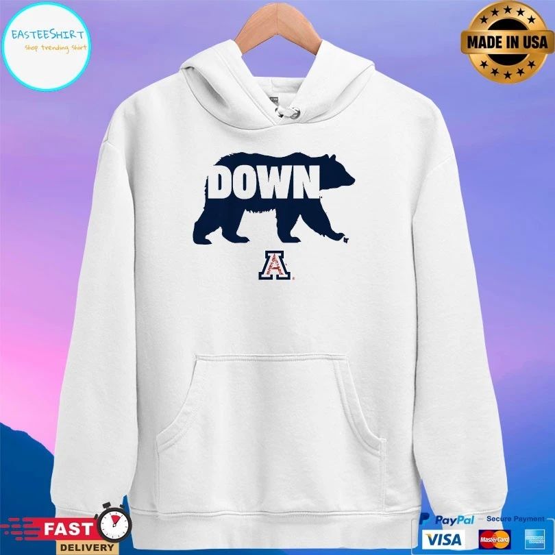 Arizona Wildcats Bear Down Symbol T-shirts
