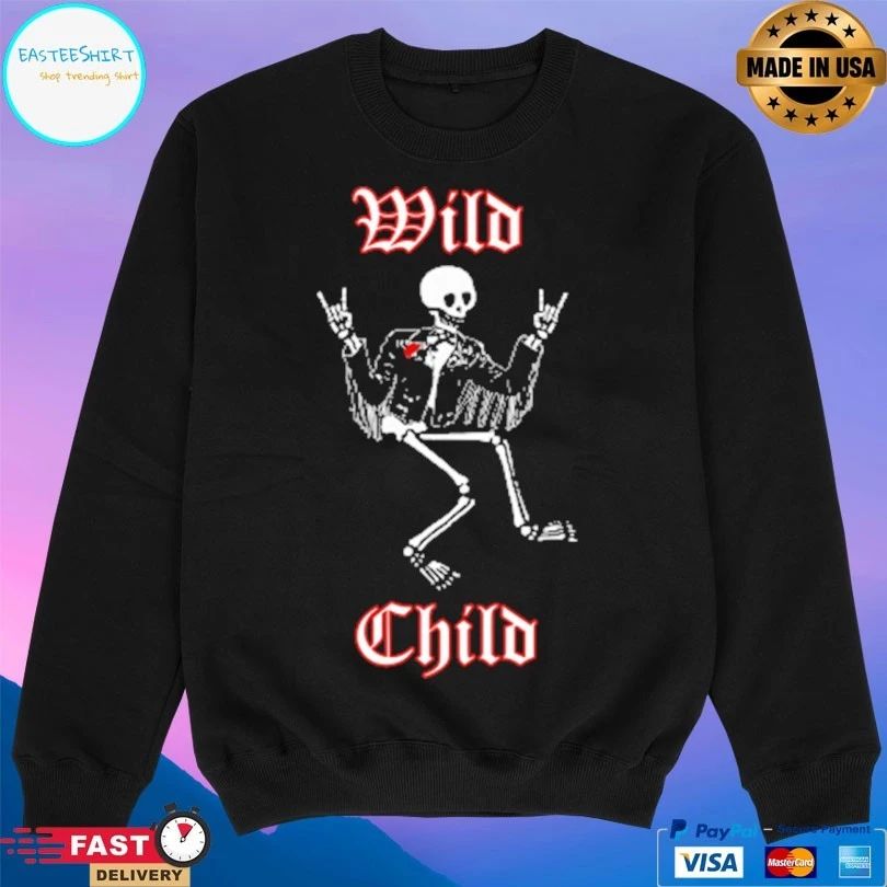 Wild Child Skeleton Shirt