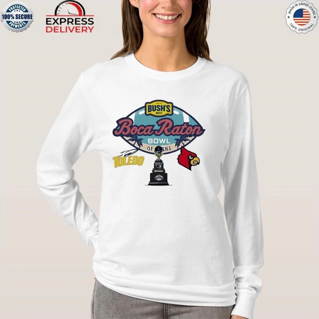 Boca Raton Bowl Toledo Rockets Vs Louisville Cardinals Matchup On December 23 2025 Shirt