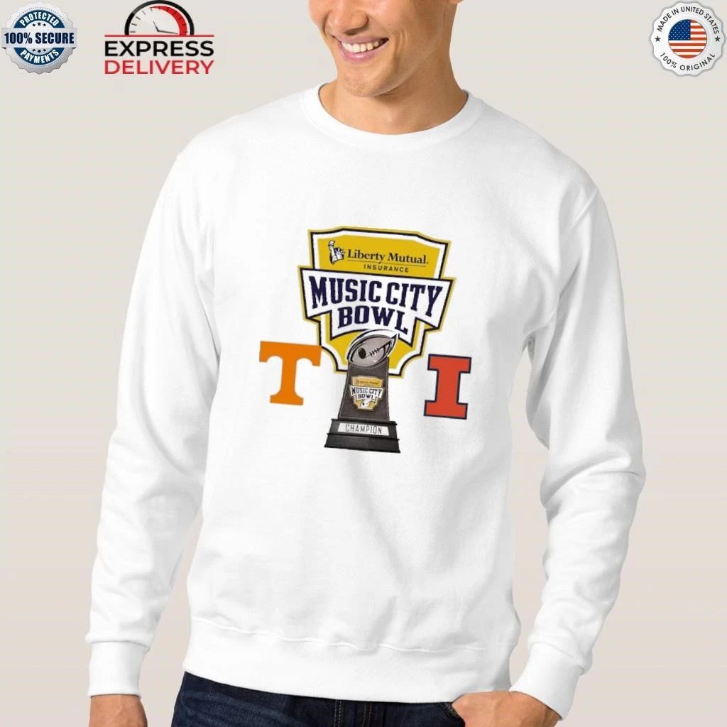 Tennessee Volunteers Vs Illinois Fighting Illini Matchup 2025 Liberty Mutual Music City Bowl On December 30 2025 Shirt