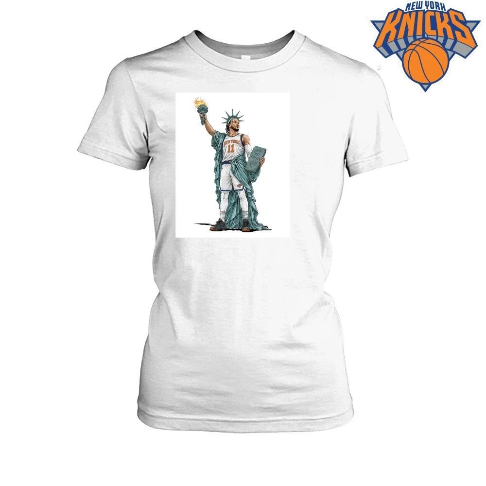 New York Knicks Champions NBA 2026 Jalen Brunson Statue of Liberty Shirt