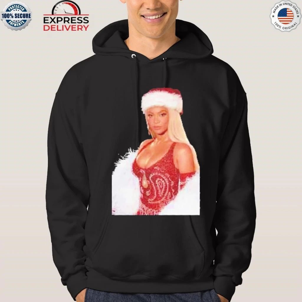 Beyonce Resting Sleigh Face Holiday Christmas Shirt
