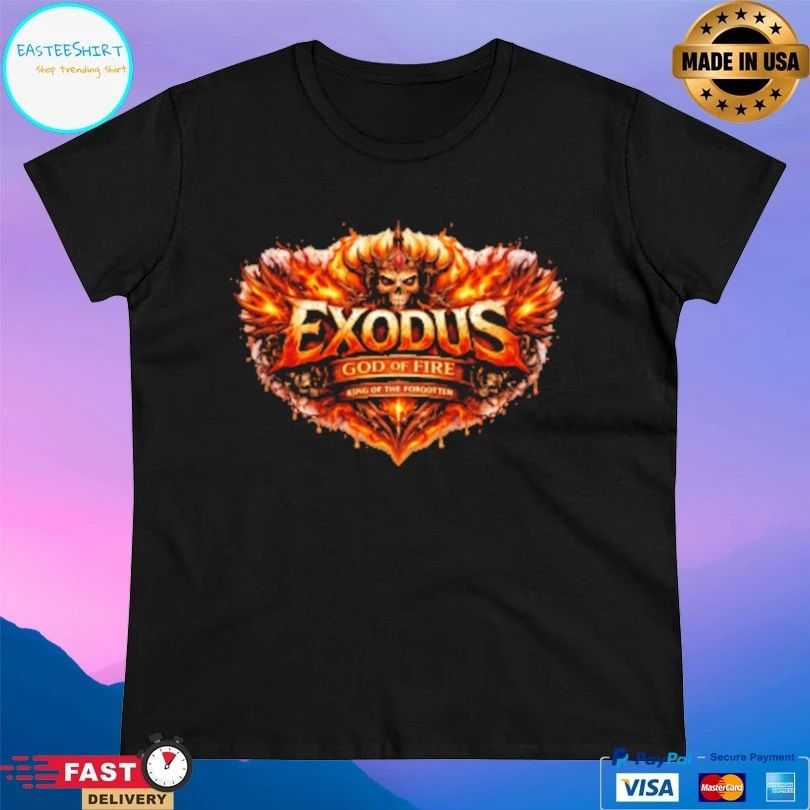 The Exodus God Of Fire Icarus Alexander T-shirts