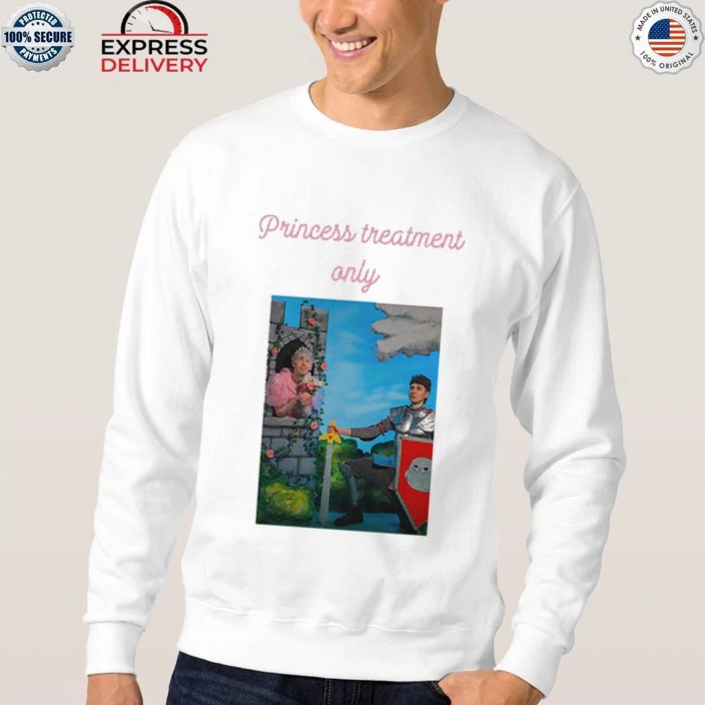 Dan Howell And Phil Lester Princess Treatment Only Shirt